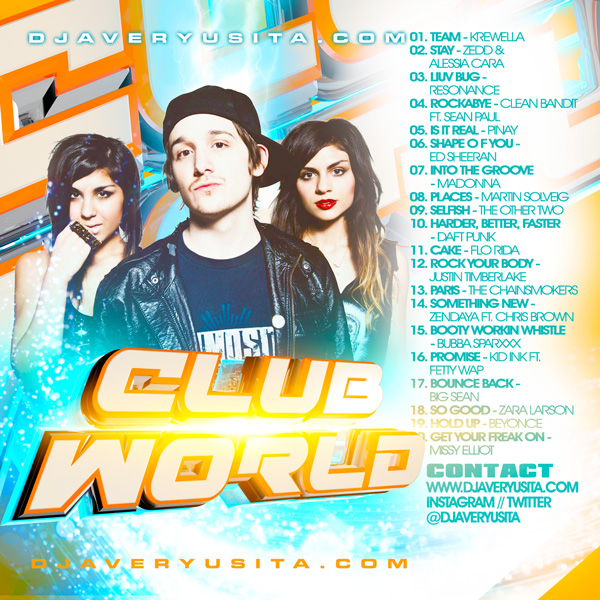 Clubworld Mixed By DJ Avery Usita 009 Podcast